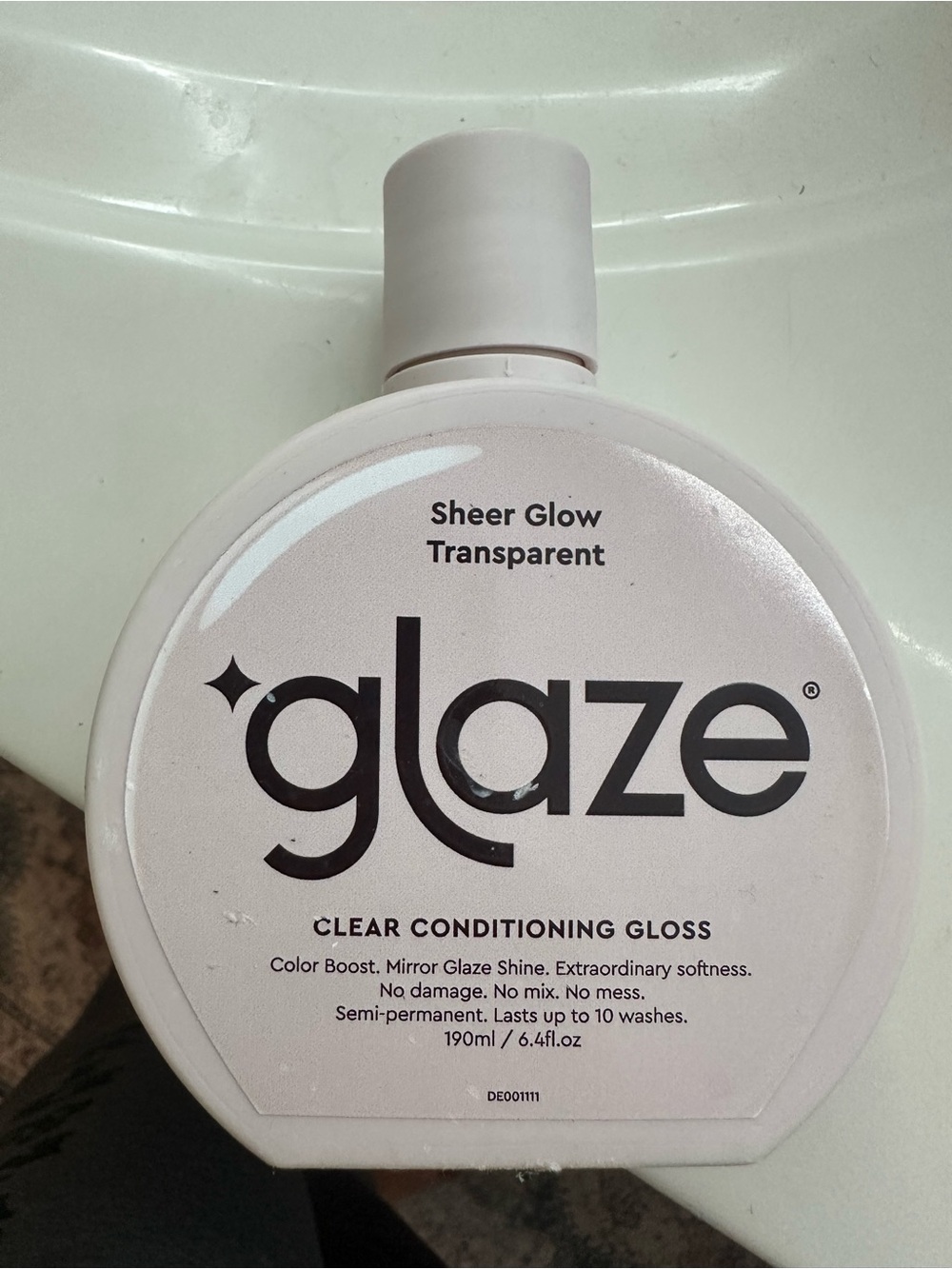 glaze Sheer Glow Transparent Clear Conditioning Gloss